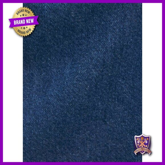 Denim Trench Coat Double Breasted Midi Overcoat Classic Lapel Long Jacket With - Picture 4 of 7